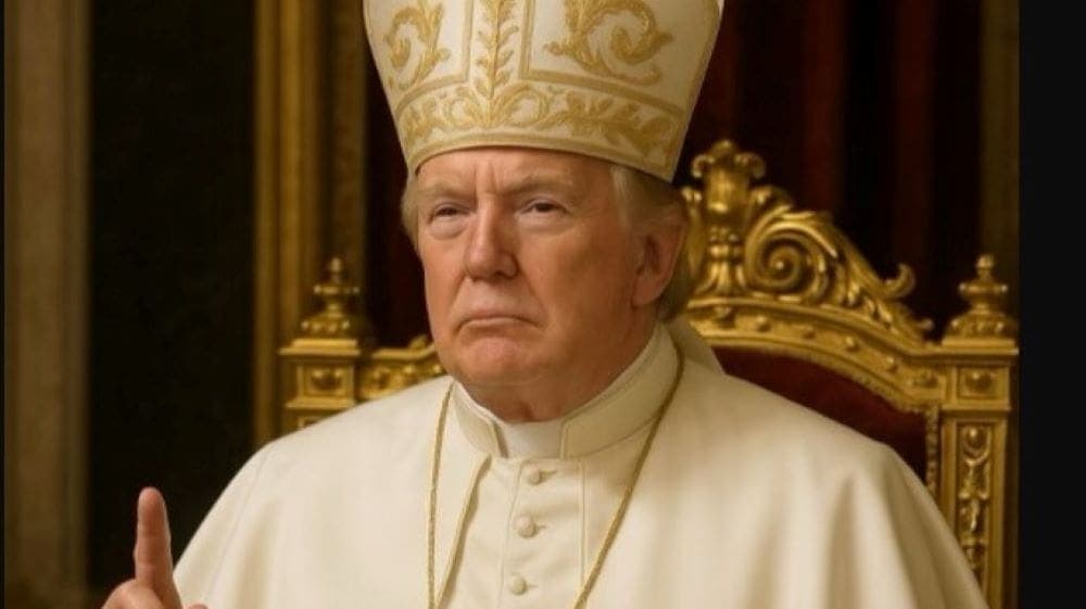 Donald Trump pápa - Isteni ötlet, vagy őrült képzet?